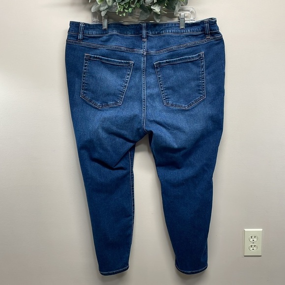 Lane Bryant Flex Magic Waistband Signature Fit Mid Rise Skinny Denim Jeans 22S - Picture 4 of 16